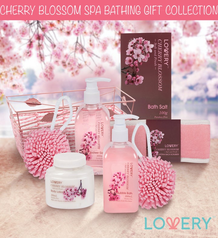 Cherry Blossom Spa Set