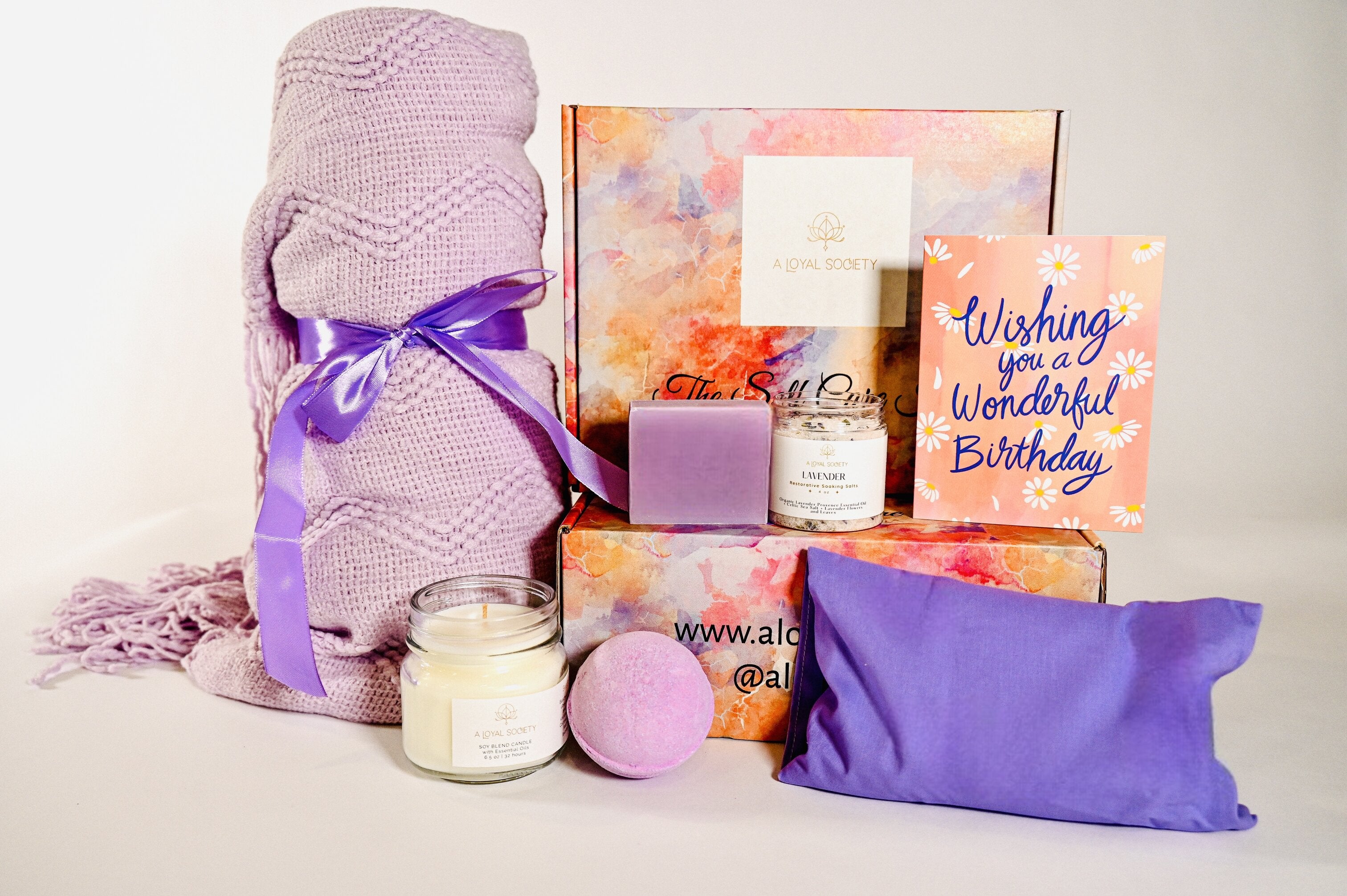 Lavender Dreams, Birthday Spa Gift Box