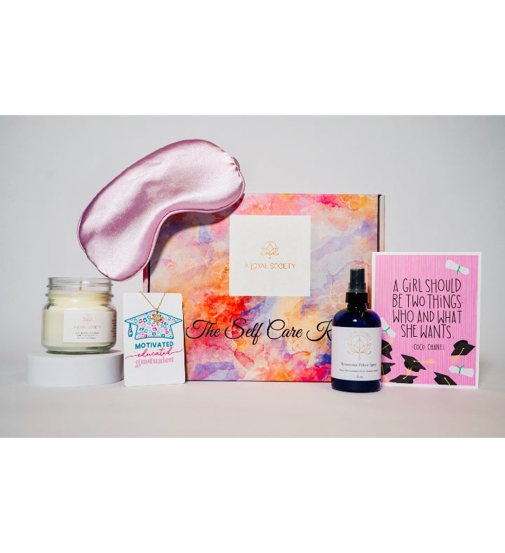 Congrats Grad, Graduation Gift Box, Beach Candle