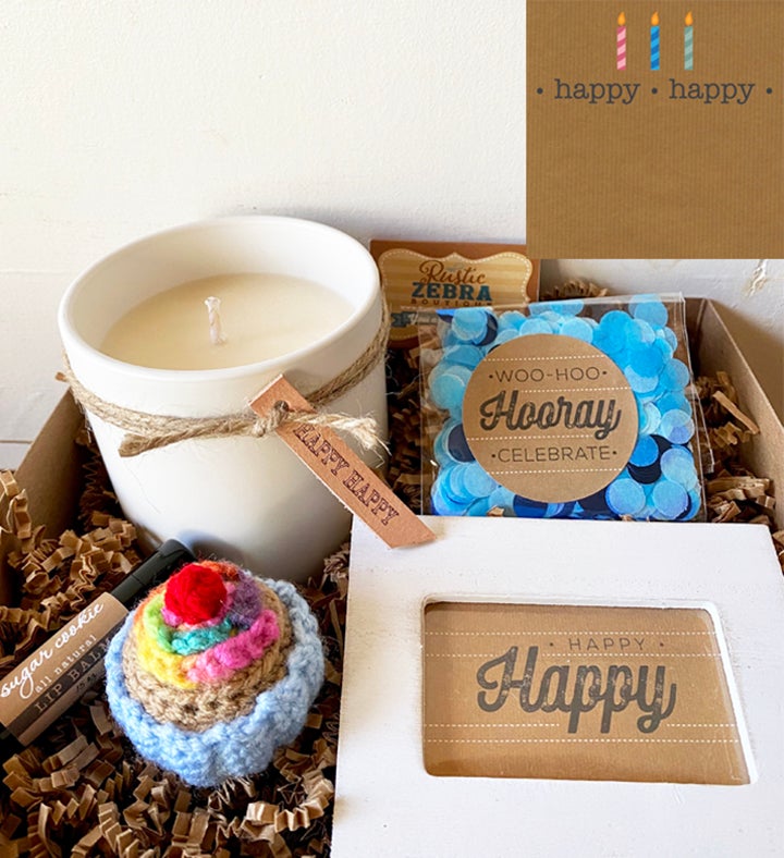 Happy Happy Birthday Gift Box
