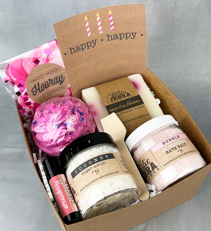 Happy Happy Birthday Spa Gift Box