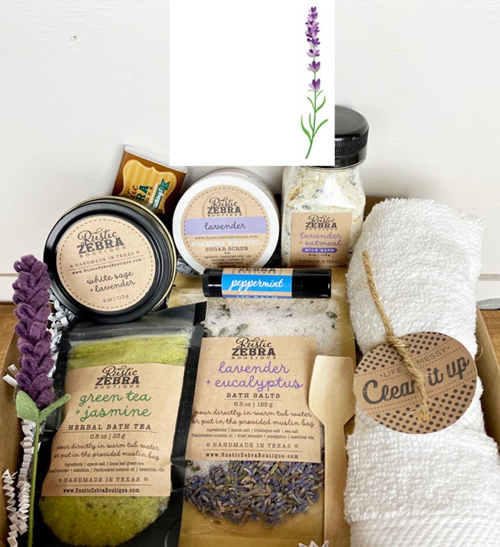 Lavender Spa Gift Box