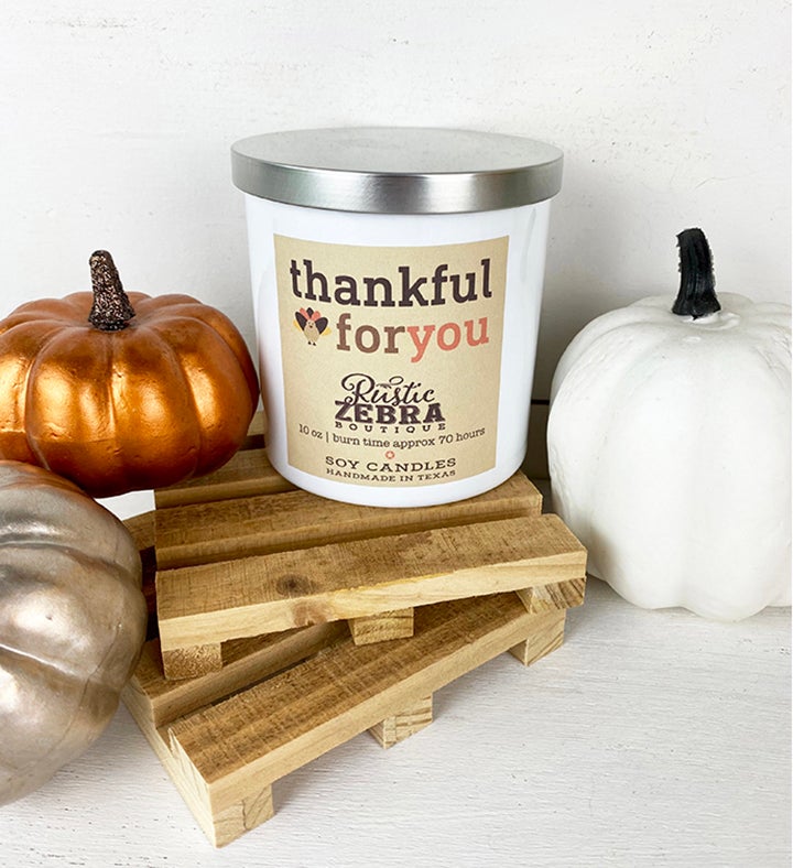 8.5oz Toasty Pumpkin Spice in White Tumbler Jar