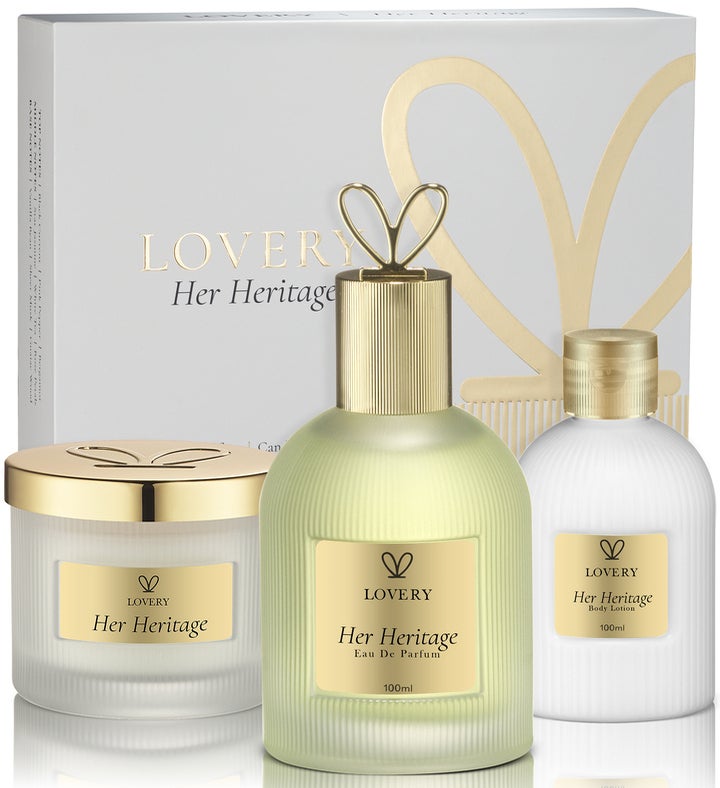 Lovery 4 Pc. Limited Edition Her Heritage Luxury Body Care Gift Set