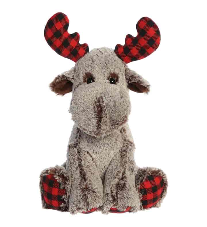 12" Buffalo Plaid Moose™