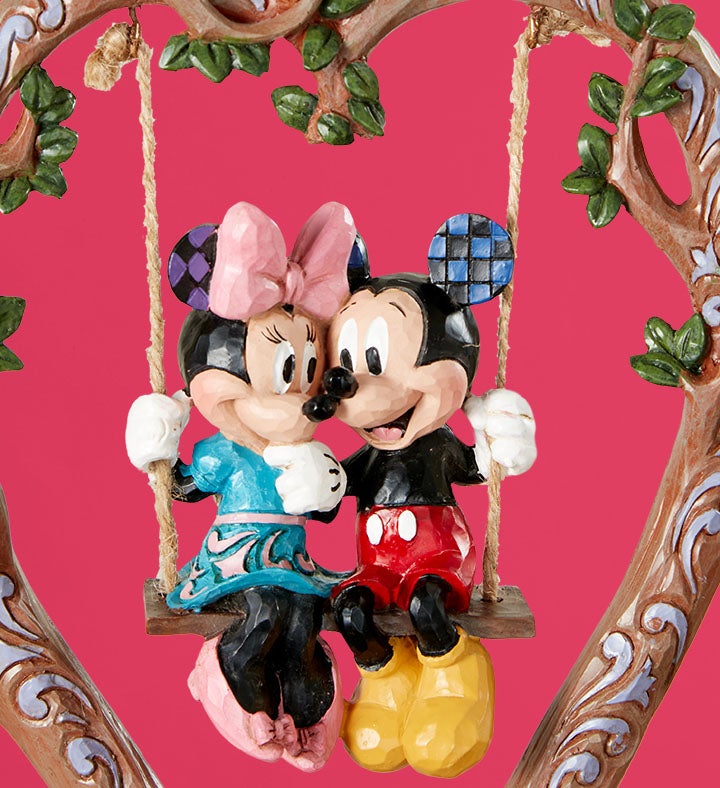 Mickey & Minnie Sweethearts Figurine | 1800Flowers.com