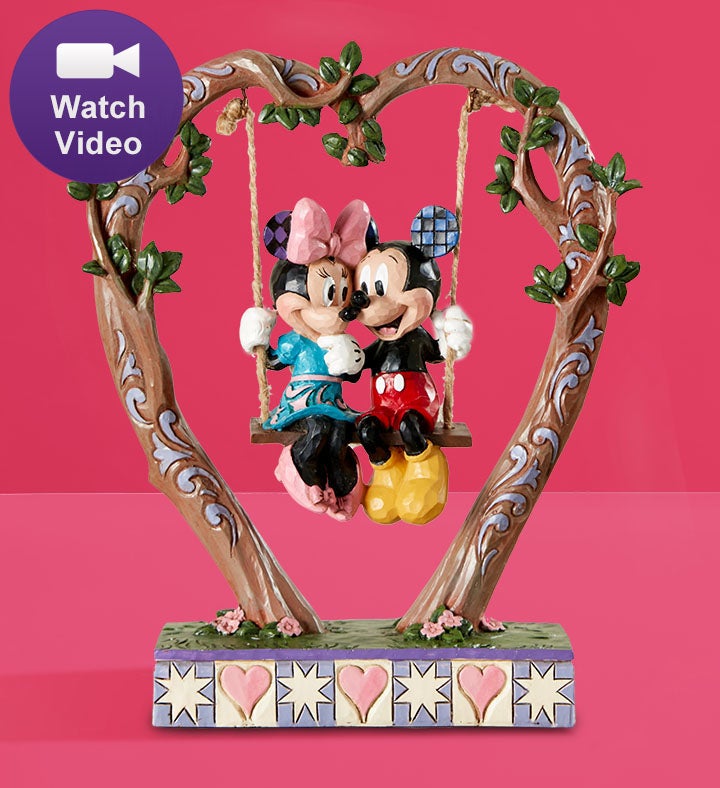Disney Traditions Figure - Mickey and Friends - Springtime Sweethearts