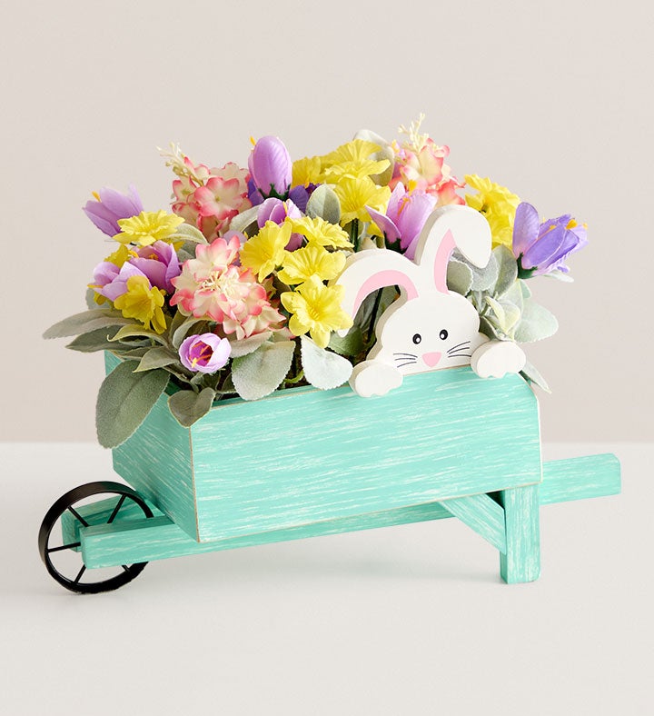 Curious Cottontail Centerpiece