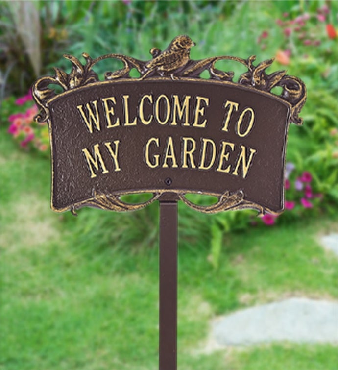 Welcome Garden Sign