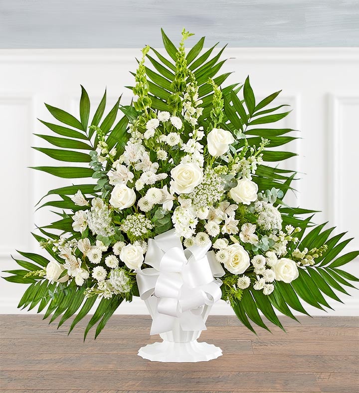 Tranquility Floor Basket™ - All White