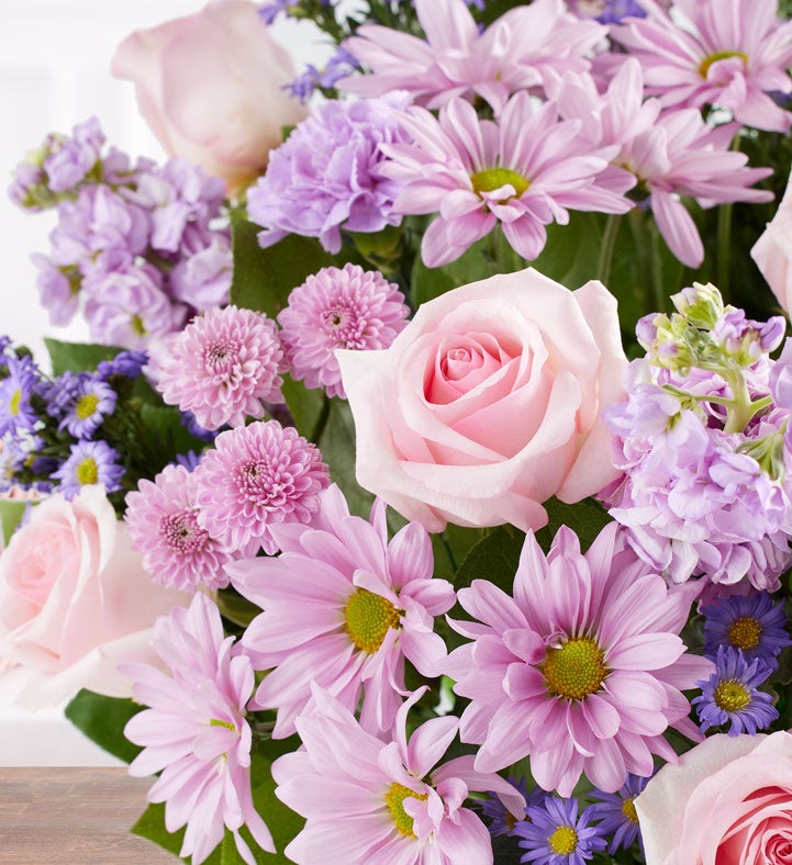 Daydream Bouquet™ in Clear Glass Vase