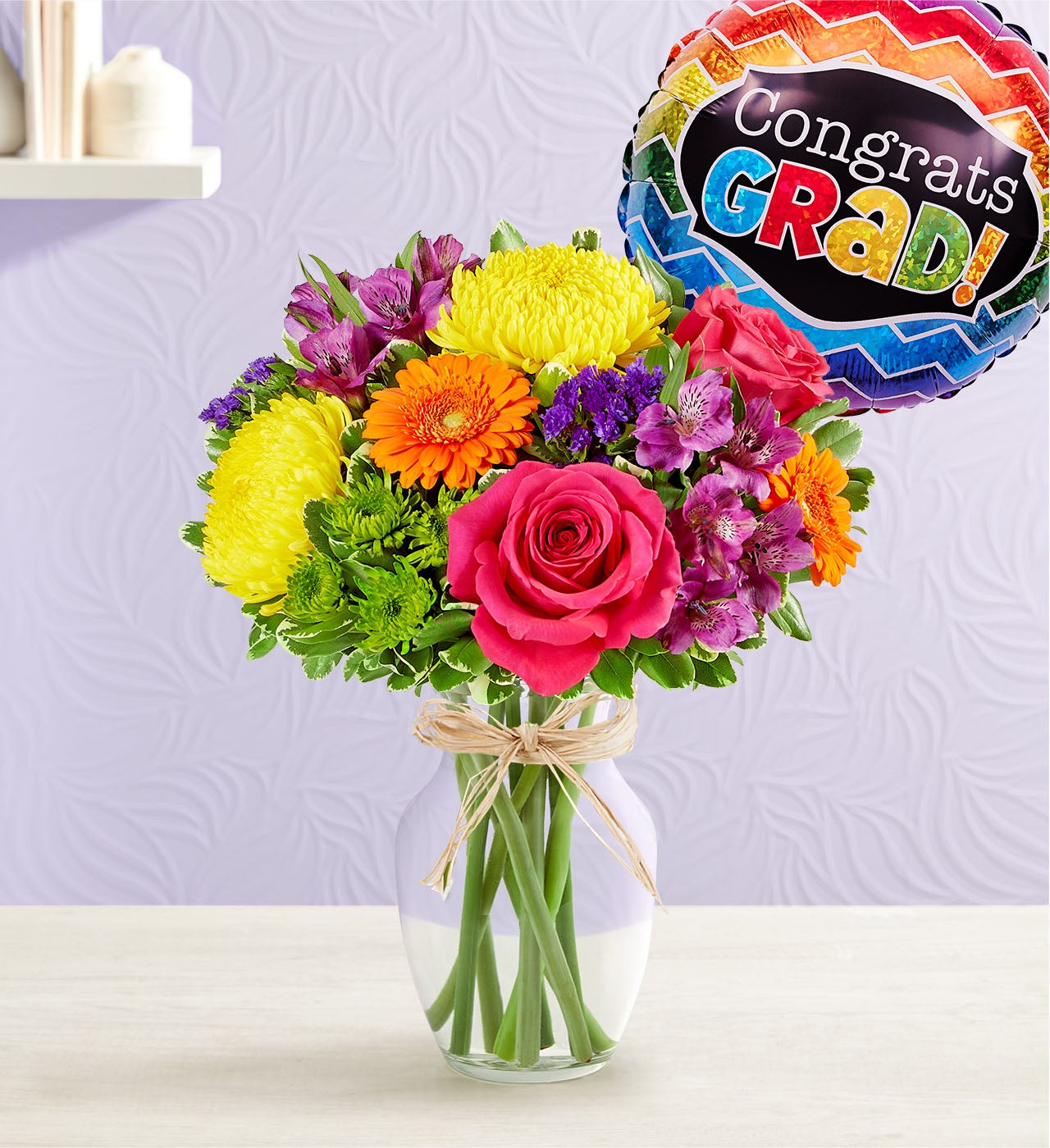 Fields of Europe® Celebration with Graduation Balloon