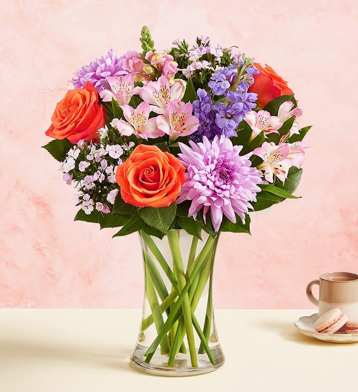 Vibrant Charm™ Bouquet from 1-800-Flowers.com | SendFlowers.io