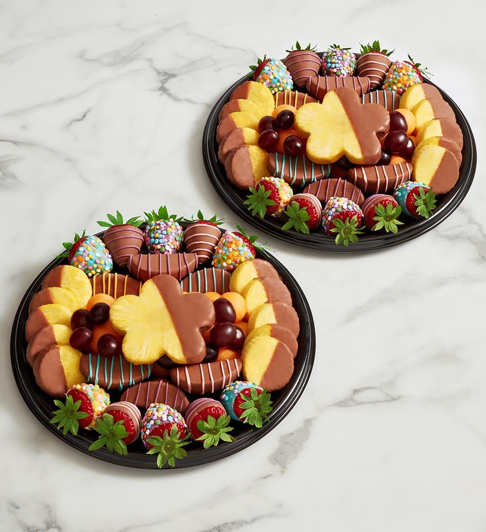 Perfectly Plated™ Springtime Dipped Fruit Platter