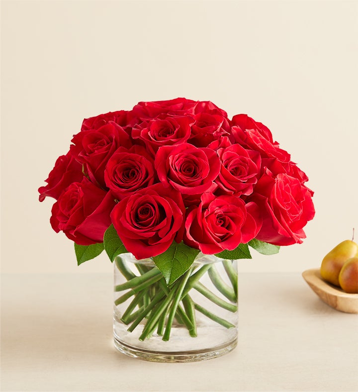 チャムブーケ Contemporary Red Roses — 1-800-Flowers.com (from $89.99
