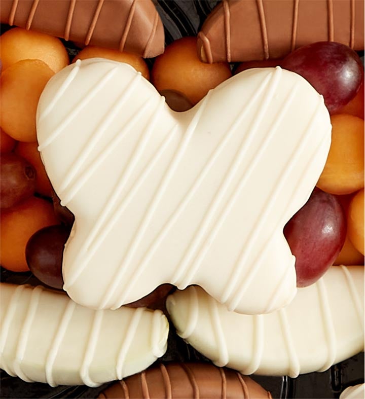 Perfectly Plated™ Dipped Fruit Platter for Sympathy