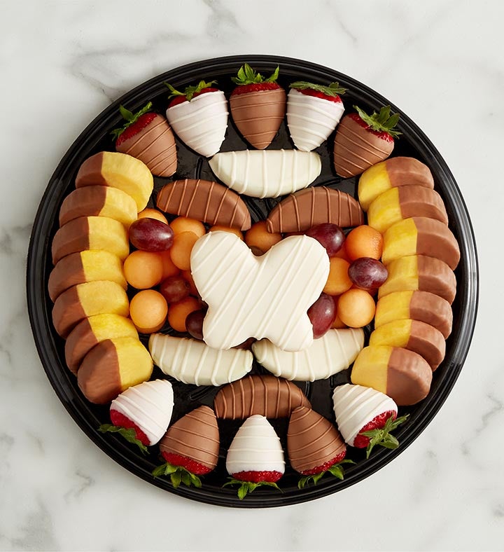 Perfectly Plated™ Dipped Fruit Platter for Sympathy