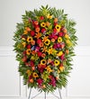 Vibrant Funeral Standing Spray