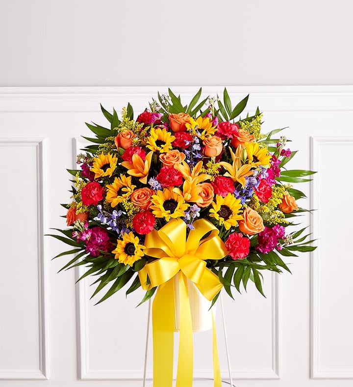 Heartfelt Sympathies™ Standing Basket