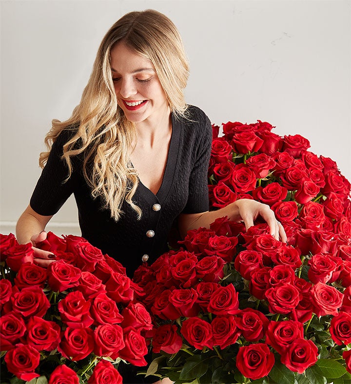 Extravagant Romance 300 Long Stem Red Roses™