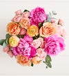 Stunning Sunset Peony Mixed Bouquet
