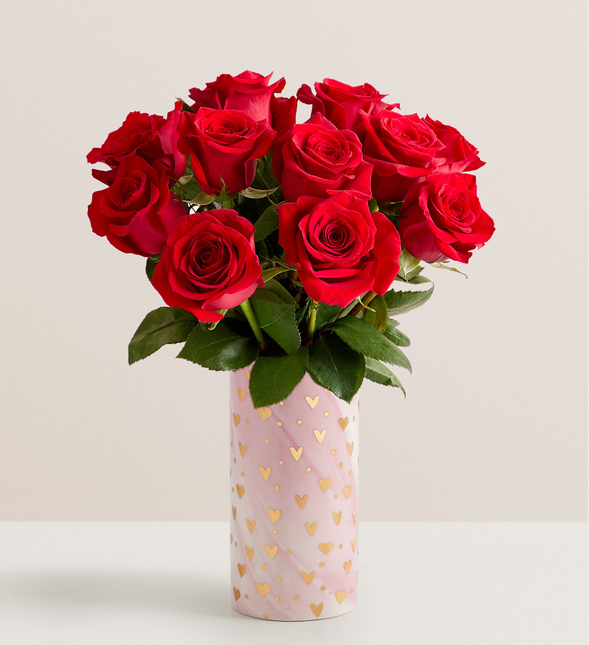 Full of Love Red Roses, 12 Stems