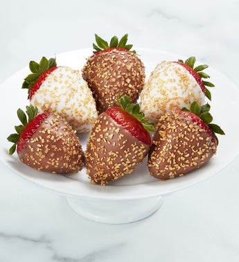 Gold Sparkle Strawberries