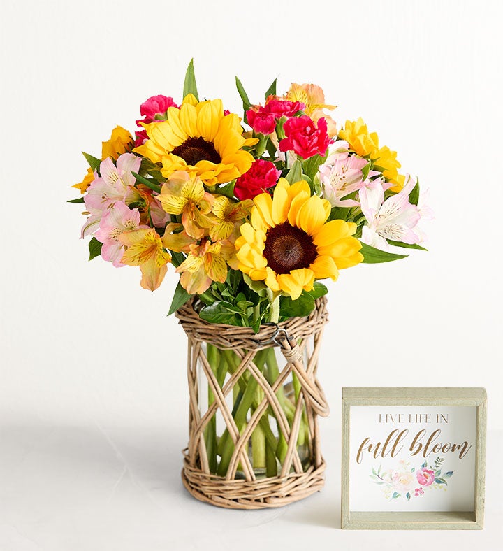 Warm Sunset Bouquet