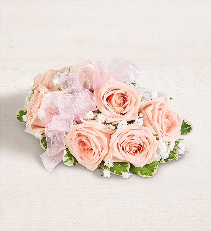 Pink Spray Rose Corsage