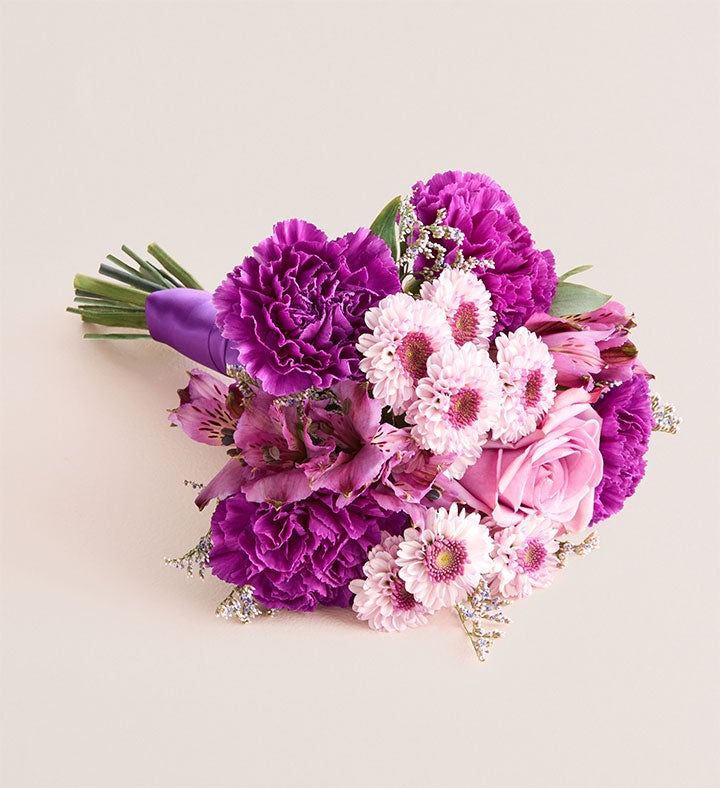 Prom Bouquet   Purple