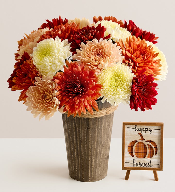 Fall Mum Bouquet