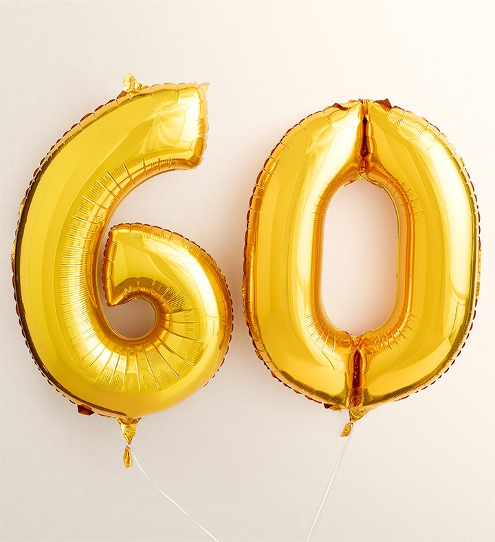 Number 60 Balloons