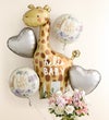 Sweet Baby Girl™ Arrangement with Hello Baby Balloons
