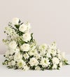 Cremation Wreath- All White
