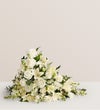 Asymetrical Cremation Arrangement- All White