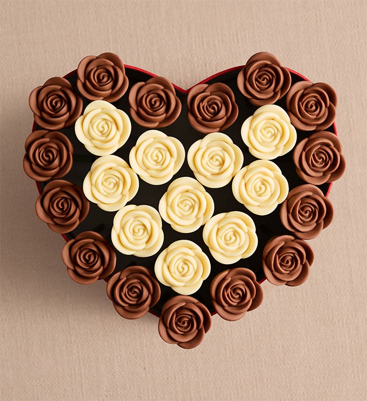 Fleur De Chocolate® Belgian Chocolate Roses - Love Struck