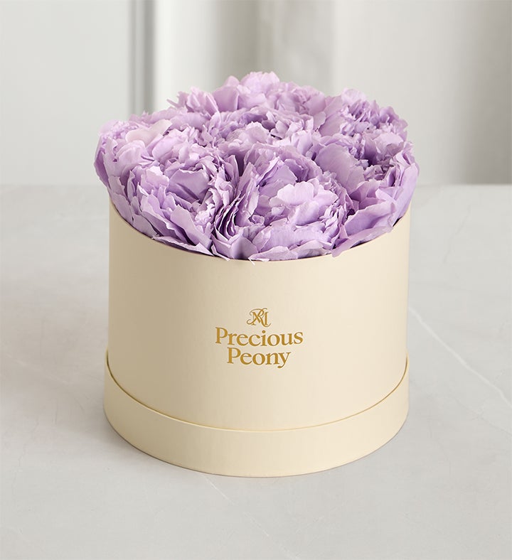 Magnificent Roses® Preserved Precious Peony   Pink or Lavender