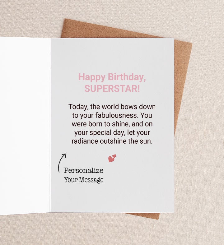 Birthday Flamingo Birthday Greeting Card