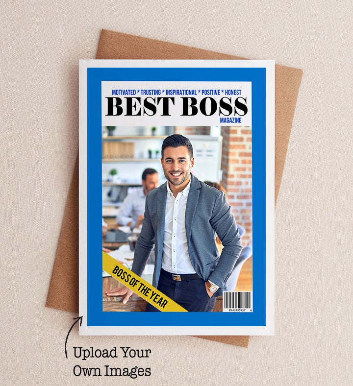 Boss Of The Year Boss's Day Greeting Card