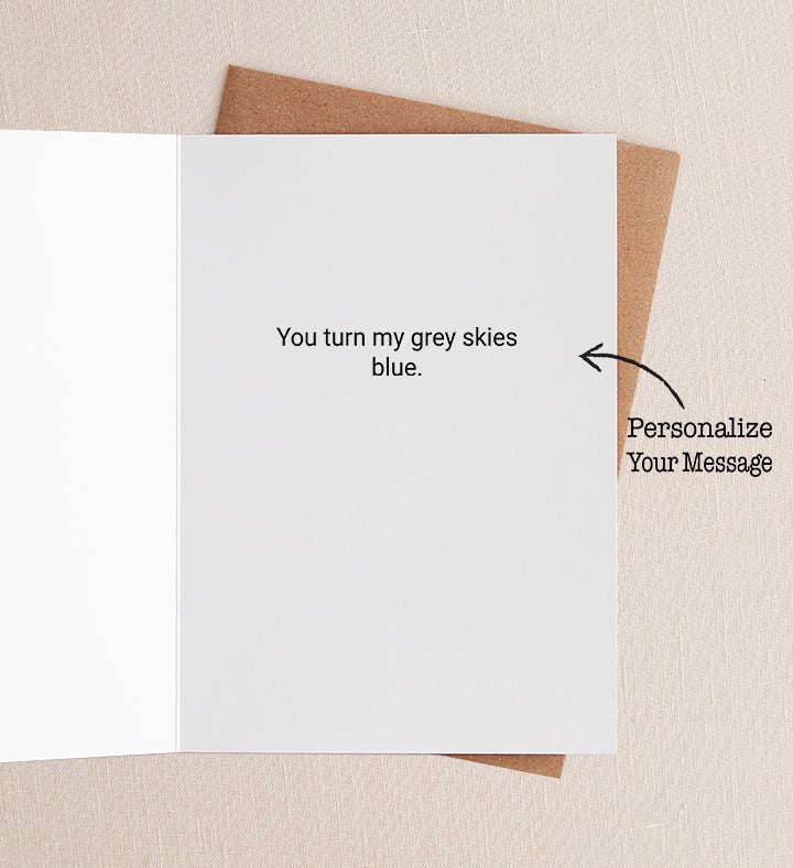 Falling For You Romance Greeting Card