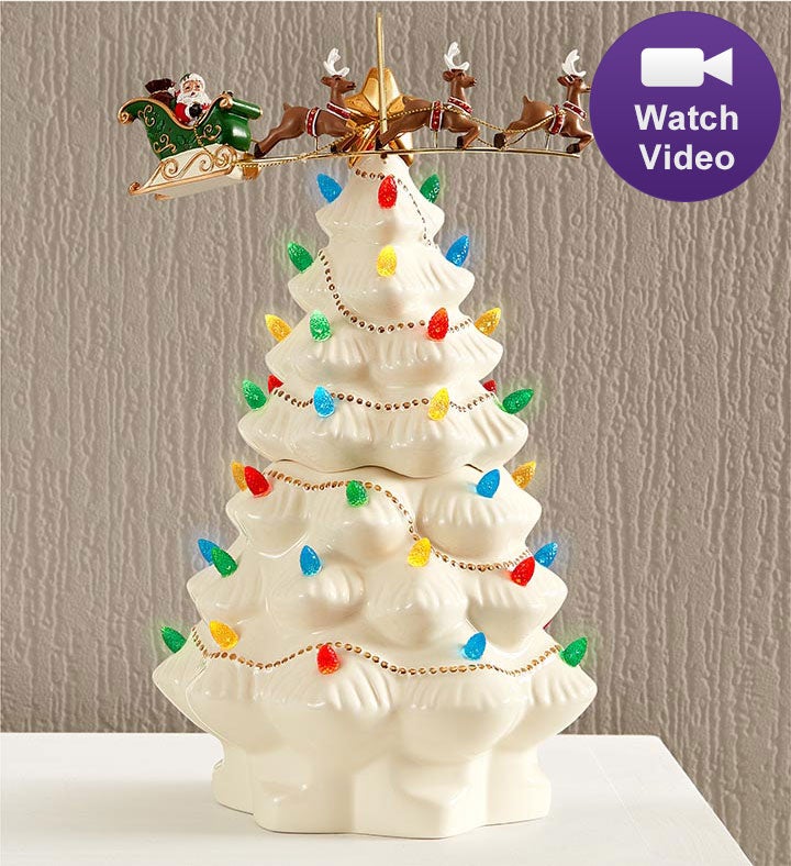 Lenox® Treasured Traditions Tree Flying Santa