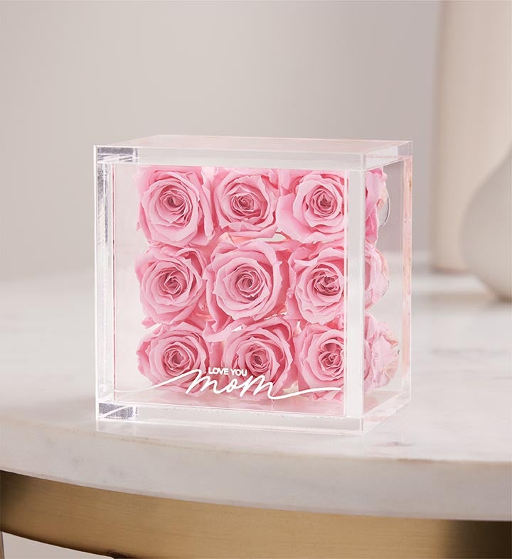 Magnificent Roses® Preserved Mom Rose Box