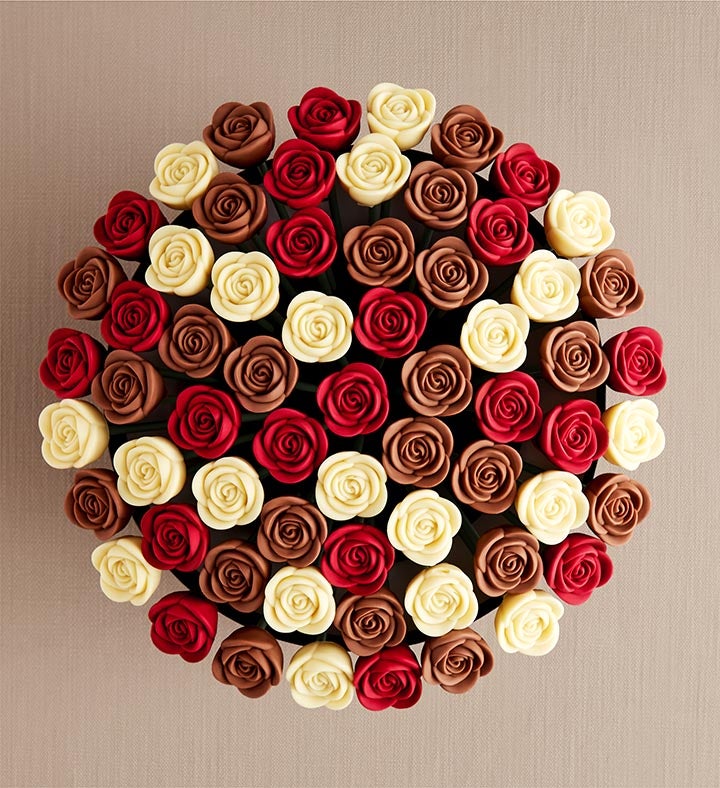 Fleur De Chocolate® Belgian Chocolate Roses – Love and Romance