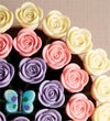 Fleur De Chocolate® Belgian Chocolate Roses - Butterfly Blooms