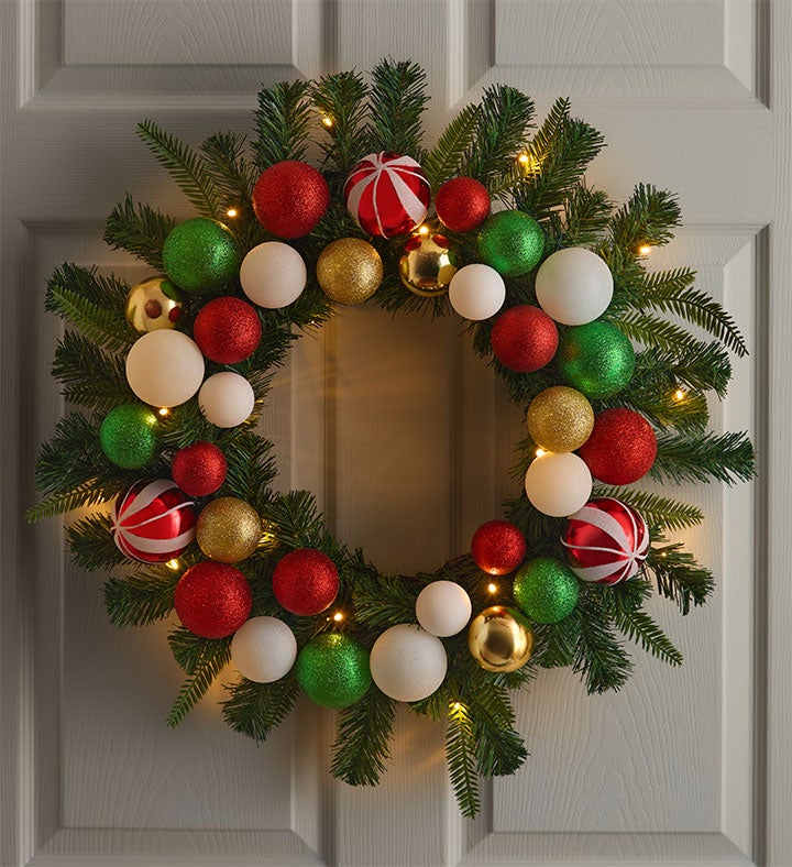 Merry & Bright Wreath   22"