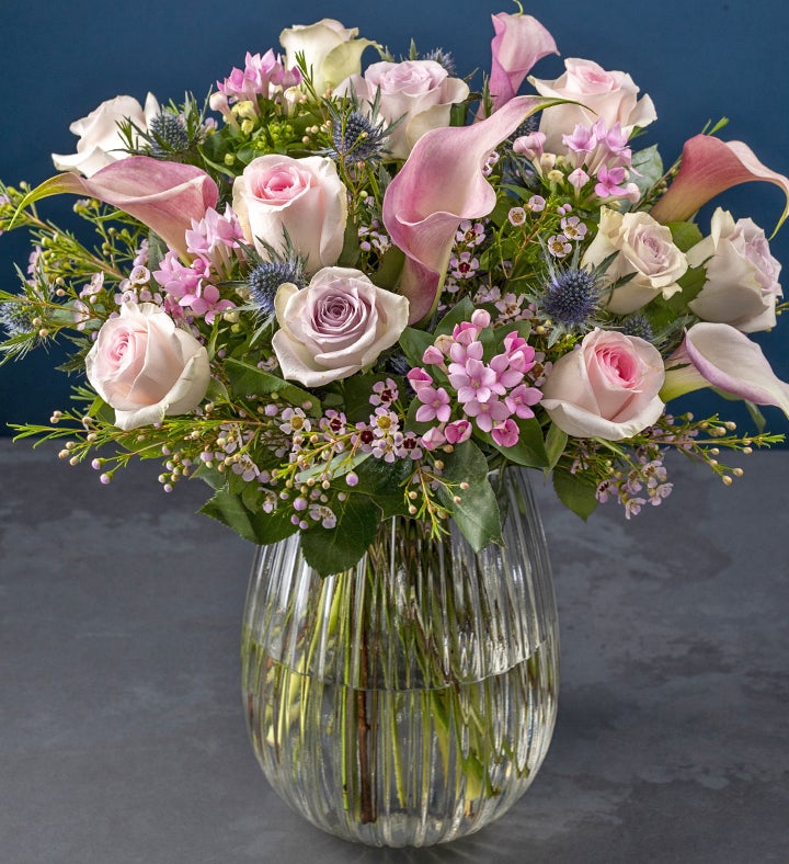 Calla Lily and Rose