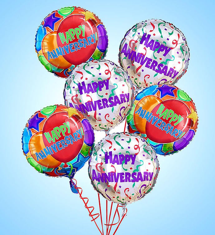 Air Rangement®   Anniversary Mylar Balloons