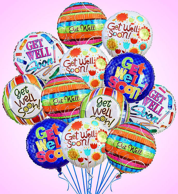 Air Rangement®   Get Well Mylar Balloons