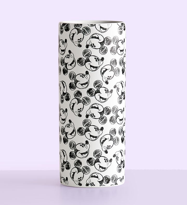 Disney Mickey Mouse Vase with Lavender Garden Bouquet