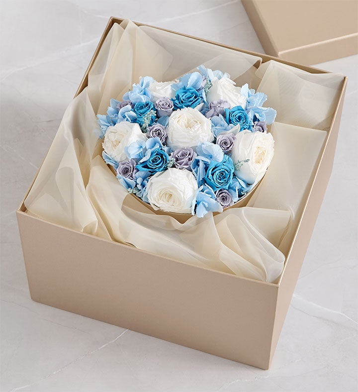 Magnificent Roses® Preserved Coastal Summer | 1800Flowers